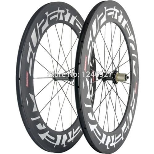 Superteam Carbon Road Wheels 88mm Clincher Carbon Wheelset R36 Hub Bicycle Wheel Carbon Race Wheels