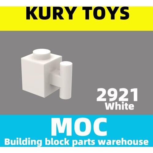 Kury Toys DIY MOC For 2921 Building block parts For Brick, Modified 1 x 1 with Handle For Modified Brick