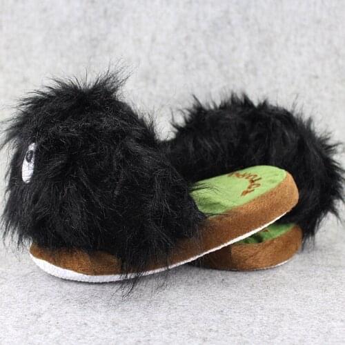 26cm Hot & New Cartoon My Neighbor Totoro Fairydust Plush Slipper Winter Indoor Slippers For Children Adult