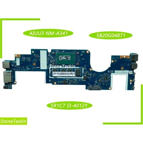 Best Value 5B20G04871 for Lenovo Yoga 2 11 Laptop Motherboard AIUU3 NM-A341 SR1C7 I3-4012Y 100%Tested