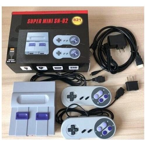 HDMI Out TV Game Console can store 821 games Video Handheld for SNES games consoles toys DHL FREE