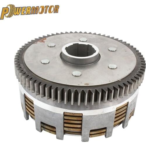 New ATV 70 Teeth Motorcycle Clutch High Performance Motorcycle Engine Clutch Fit For Loncin ZongShen Lifan 250cc Engines