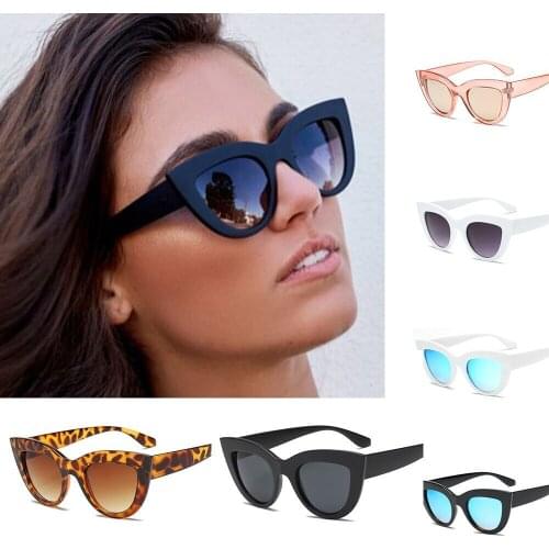 New Fashion Accessories Women Vintage Cat Eye Sunglasses Retro Eyewear Fashion Ladies Glasses Women Outdoor Anti-UV