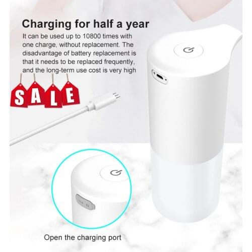 Intelligent Induction Foam Automatic Soap Dispenser Household Hotel USB Charge Children Hand-Washing Bathroom Kitchen Home Tool