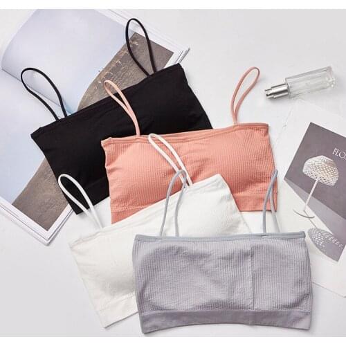 Cozy Strapless Women Tube Top Invisible Bra Seamless Underwear Female Bralette Push Up Crop Top Sexy Lingerie Women Crop Top