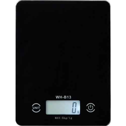 5KG 1g Touch Key Electronic Kitchen Scale Durable LCD Digital Diet Food Baking Cooking Weighing Scales G/LB/OZ Tare Function