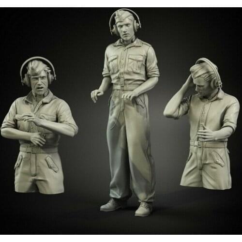 1/35 Resin Figure Model Kit Unassambled Unpainted 991