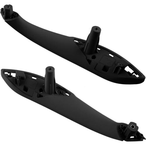 1 Pair Rear Black Inner Trim Door-Pull Handle Fit for BMW 3' F30 F31 F34 F35 F80 4' F32 F33 F36 F82 F83 51417279312 51417279311