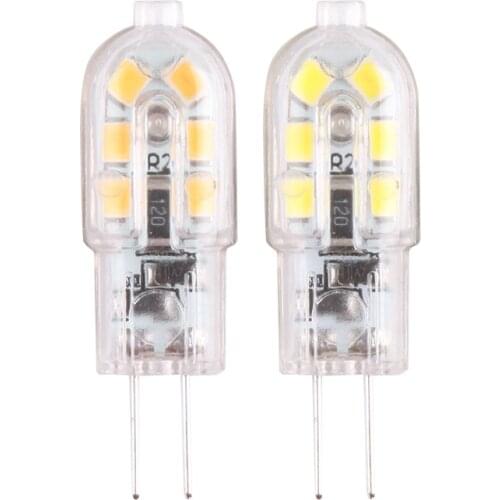 2Pc G4 12V 2835 SMD Bulb Silicone Crystal Lamp 220V 3W Dimmable COB LED Light Canbus High Quality Super Bright Soft Energy Save