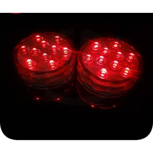 20pcs Rushed Favors And Gifts Rgb Multi Colors Remote Control 16colors Submersible Led Light, Vases Base Light lin4115