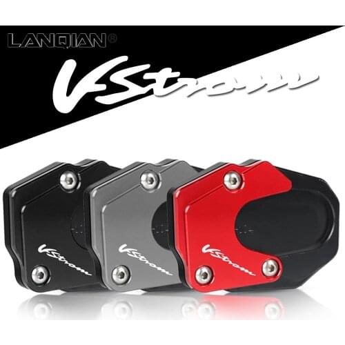 Motorcycle Side Stand Enlarge Parts For Suzuki V-Strom 1000 1050 XT GSX-S1000 VSTROM 1000 1050 XT GSXS 1000 F Katana Accessories