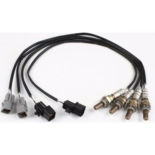 4pcs O2 Oxygen Sensor 1 & Sensor 2 for 1997-04 Mitsubishi Montero Sport 3.0L V6 or Mitsubishi 234-4633 13801 SG1225 234-4657