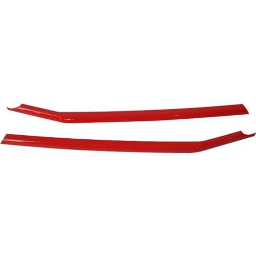 For Touran L 2016-2021 Car Front Bumper Grille Decoration Strip Trim Cover