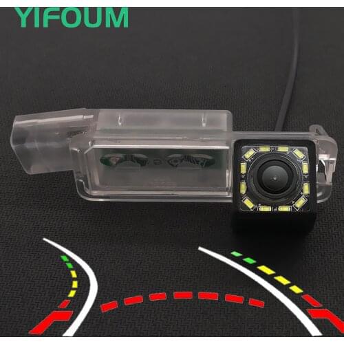 YIFOUM Dynamic Trajectory Tracks Car Rear View Camera For Volkswagen CC Eos Beetle Rabbit Scirocco Passat Golf 7 Phaeton Lamando