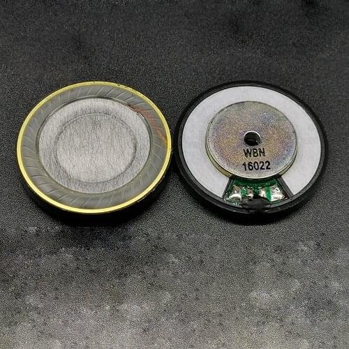 2pcs 40mm Headphone Speaker Unit Composite Film Headset Wool Paper Diaphragm32Ohm Earphone Speaker DIY Headset Accessory