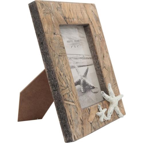 Photo frame wooden Antique Imitation 4 x 6'' home decoration hot sale Nautical ornaments handmade