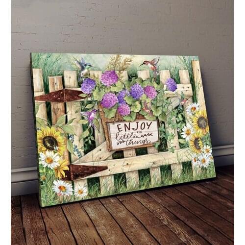 Word Pictures Home Decor Rustic Sunflowers Canvas Birds Printing Painting Wall Art Room Decoration For Living Room Bedroom Bar