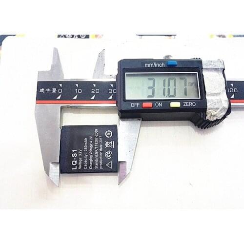 Li-Po 380mAh Rechargeable li Polymer Li-ion Battery For DZ09 A1 W8 smart watch battery mobile phone 502431
