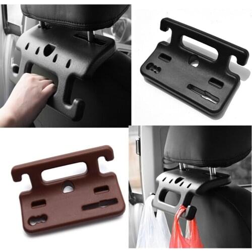 Multi-Function Car Sundries Rack Automobile Back Seat Storage Ornaments Hook Handrail Hangers for Auto Interior Accessories