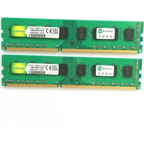 New Sealed DDR3 1333MHZ PC3-10600 4GB only compatible with processor is AM3/AM3+ socket Desktop RAM Memory Free Shipping
