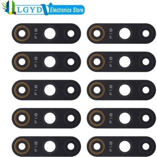 10 PCS Back Camera Lens for OPPO Realme C3 (3 cameras) Phone Rear Camera Lens Replacement