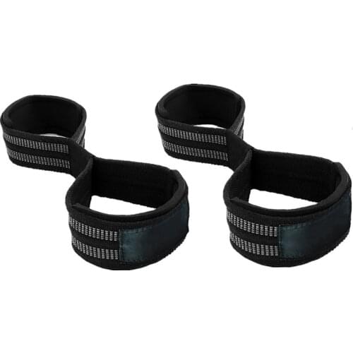 Figure 8 Weight Lifting Straps for Home Gym Powerlifting Fitness Pull-up Deadlift Horizontal Bar Gripping Strength Wrist Support