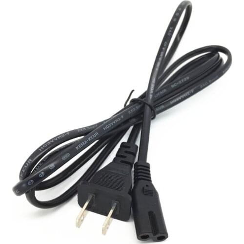 US /EU Plug 2-Prong AC Power Cord Cable Lead FOR Sony Battery Charger AC Adapter AC-L10 A AC-L10B AC-L15 A AC-L15B BC-CS3/A CS3B