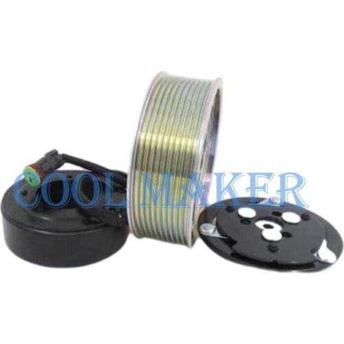 High quality AC compressor Magnetic clutch assembly for Scania 10pk 24V 1888032 570608 1531196 3331008734