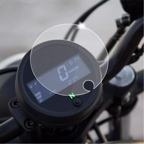 Motorcycle Cluster Dashboard Scratch Protection Film Speedo Screen Protector for 2017 2018-2021 Honda CMX 500 300 Rebel New