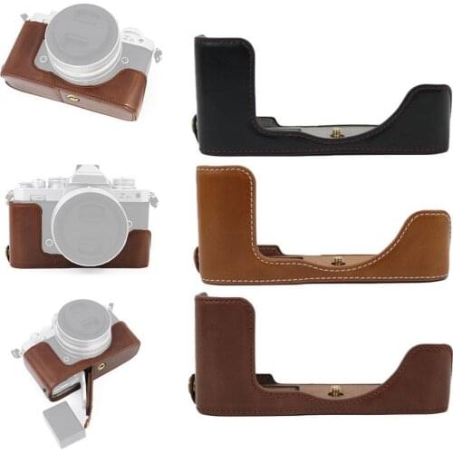 For Nikon Zfc Camera Protective Leather Case For Zfc Retro Camera Bag For Zfc Half Set Base Shell