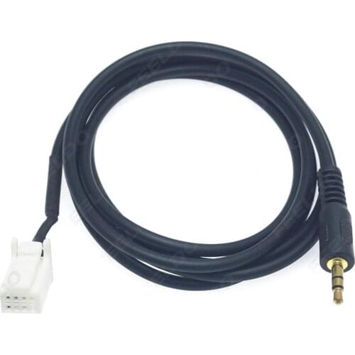 1 PCS AUX INPUT 8- Pin Adaptor Dash male 3.5 Jack Cable For Suzuki SX4 Grand Vitara Swift