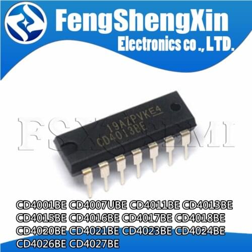 10pcs/lot CD4017BE CD4017 CMOS COUNTER/DIVIDERS IC DIP-16