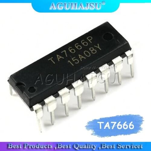 10pcs/lot TA7666 TA7666P DIP-16