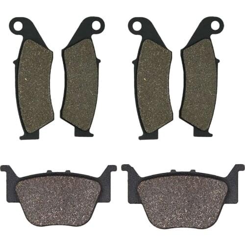 Cyleto for HONDA TRX450 TRX 450 TRX450R TRX450ER 2004 2005 2006 2007 2008 2009 2010 - 2014 Motorcycle Front and Rear Brake Pads