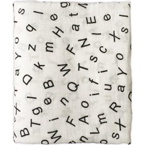 Aden anais Baby 100% Bamboo fiber Swaddle Blanket Swaddling Blanket Newborn Infant baby Single layer baby towel newborn blanket