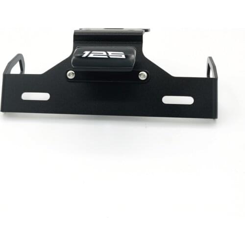 For KAWASAKI Z125 PRO 2019 License Plate Holder Motorcycle Tail Tidy Fender Eliminator Frame LED