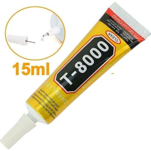 T8000 Glue 15/50ml Super Adhesive Mobile Phone Tablet Sealant Touch Screen Repair Frame Fixing Jewelry Craft Adhesive Glue