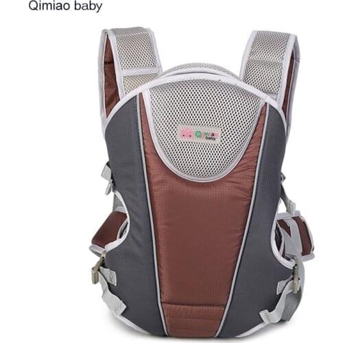 Multifunction 3-48 Months Baby Carrier Pillow Bib Highlight Strip Design Infant Sling Backpack Protect Mom Waist Save Effort