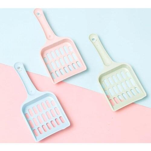 Cat Litter Scoop Pet Sand Cleaning Shovel Dog Sand Plastic Hollow Sifter Pet Products Cat Feces Cleaning Supplies