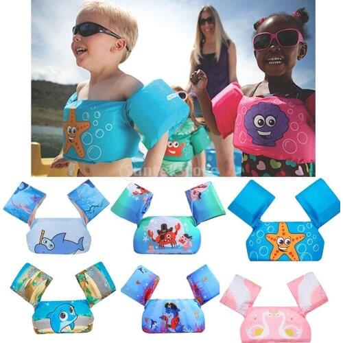 Kids Swimming Floats Ring Arm Sleeve Swim Floating Armbands Child Floatable Pool Safety Gear Foam Swimming Training