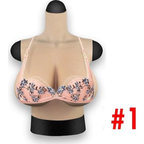 S Cup Huge Silicone Breast Forms Half Body Artificial Realistic Fake Boobs For Crossdresser Drag Quenn Cosplay