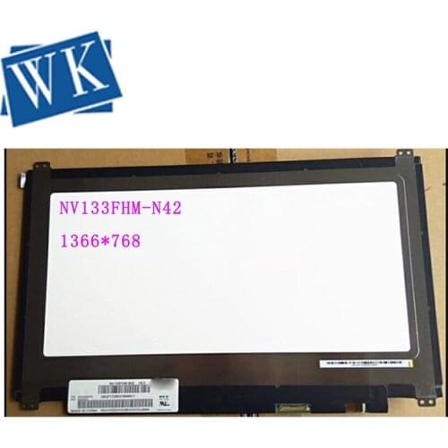For BOE NV133FHM-N42 NV133FHM N42 LCD Screen Matrix for Laptop 13.3" HD 1366X768