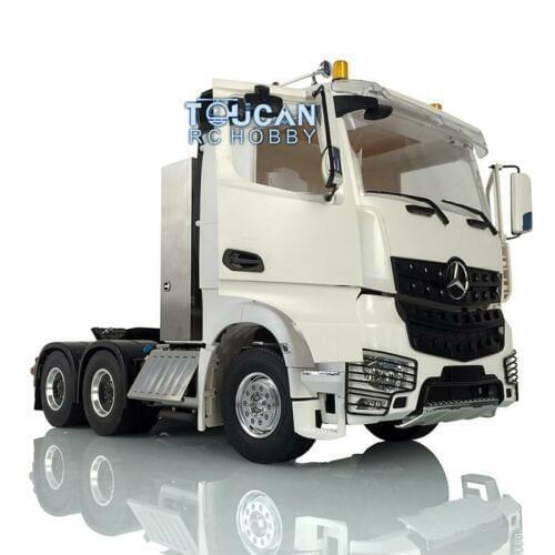 1/14 LESU RC Metal 6*6 Chassis Hercul DIY Cabin Tractor Truck Servos Motor THZH0795-SMT2