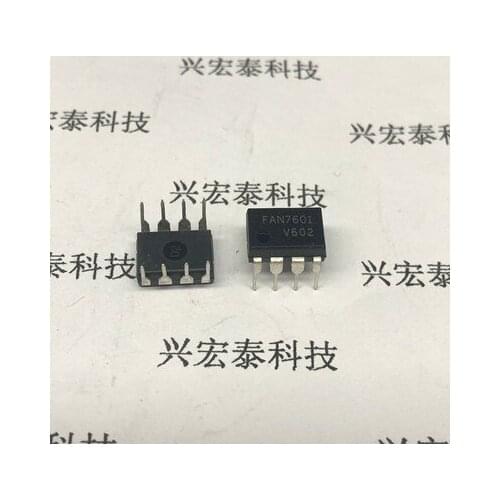 10PCS FAN7601 DIP8 7601 DIP-8 DIP