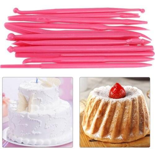 14pcs/set Crafts Clay Modeling Tool Plastic Clay Sculpting Set Cake Decorating Tools Plasticine Shaping DIY Handmade Crafts Tool
