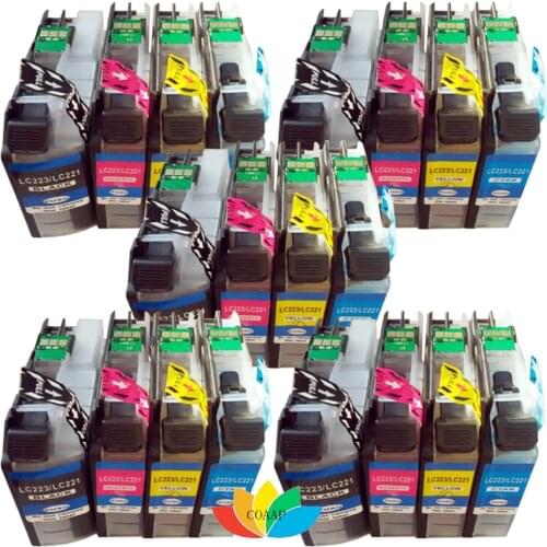 20 LC223 LC221 Ink Cartridge for Compatible Brother LC 223 MFC J5320DW J5620DW J5625DW J5720DW J4620DW J4625DW J480DW J680DW