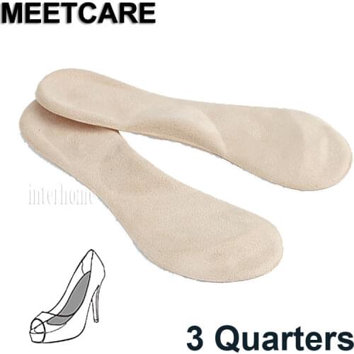 3D Three quarters Sport Orthopedic Insoles Transverse Arch Support Improve Pain Relief Foot Discomfort Correction Pad Feet Care