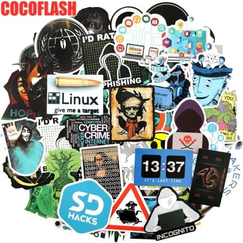10/98 Pcs/set Hackers Internet Programming Java JS Php Html Cloud Docker Bitcoin Language Stickers For Laptop Car Phone Stickers