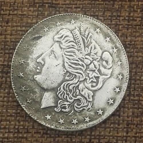 50piece/lot The statue of liberty of the United States makes old copper silver coins foreign silver coins collect antique coins