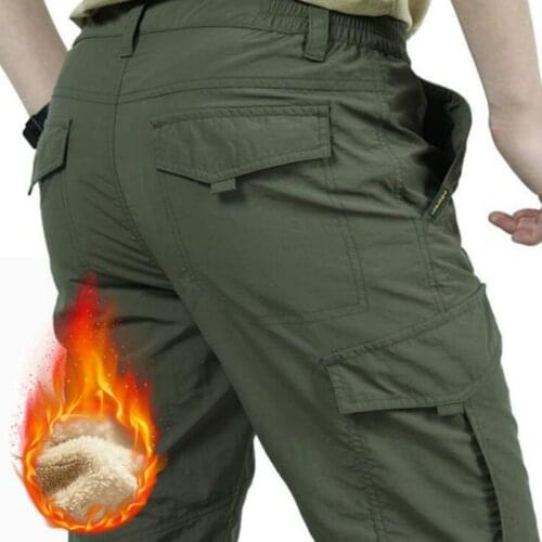 Multi Pocket Cargo Pants Men Work Breathable Quick Dry Army Men Pants Casual Loose Military Tactical Trousers Cross-pants 2021